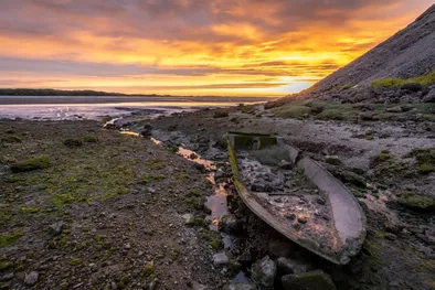 Tramonto a Barrow in Furness