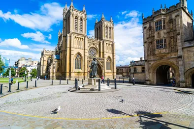 siti storici nella città di Bristol, Inghilterra