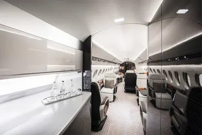 Innenraum des Falcon 6X
