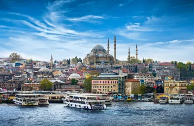Beeindruckende Aussicht über Istanbul