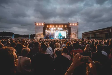 Un concerto al Musikmuschel