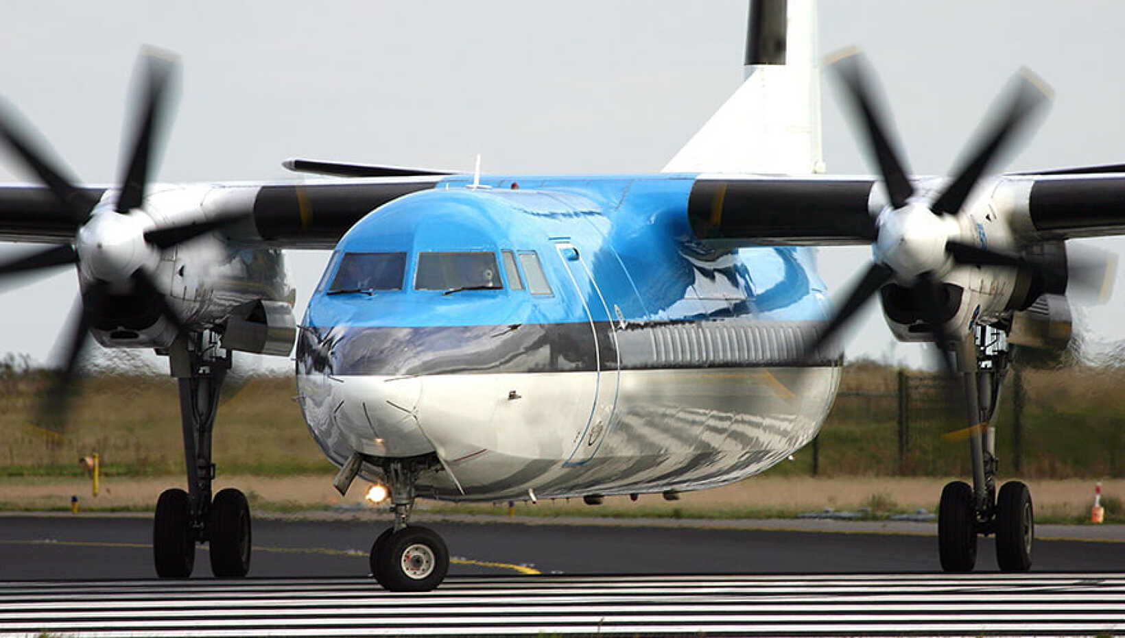 Charter a Fokker 50 Turboprop Airliner