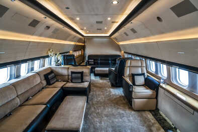 Luxurious BBJ interior