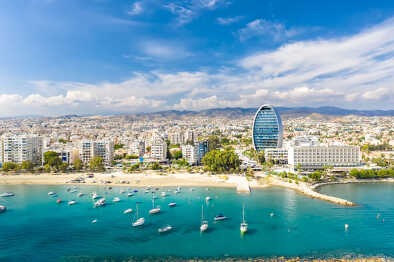 Panorama della città di Limassol, Cipro