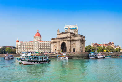 Vue panoramique de Mumbai