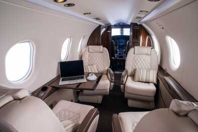 Interior of Pilatus PC-12