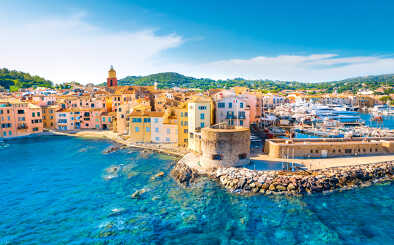 La splendeur du port de Saint-Tropez